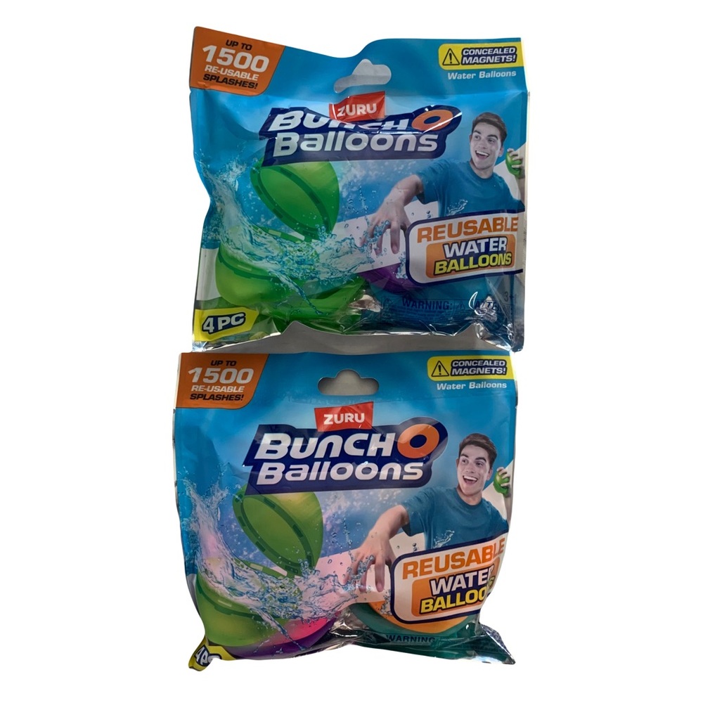 Zuru BunchOBalloons Reusable Water Balloons- 2 Pack